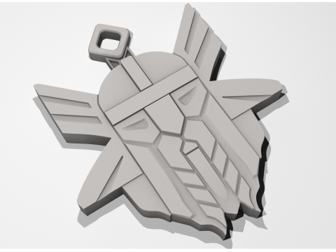 Dwarf Pendant 3D print model 3D प्रिंट मॉडल
