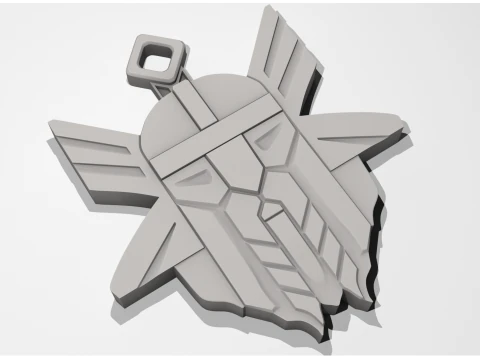 Кулон Гном 3D модель для печати 3D Принт Модель