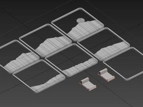 Sunset Tablestop 3D print model kit 3D Print Model