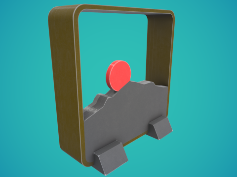 Sunset Tablestop 3D print model kit Model Cetak 3D