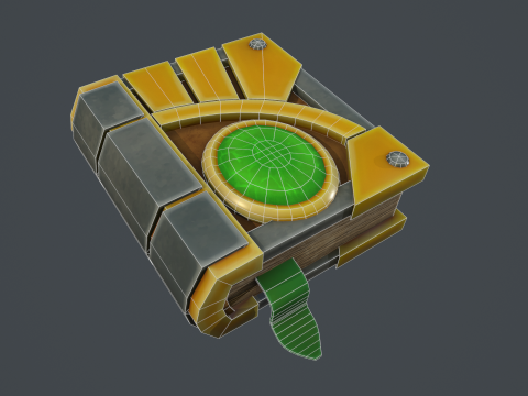 Magic Book of Magic 3D Model