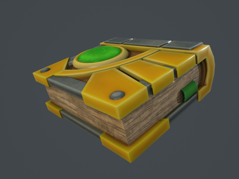 Magic Book of Magic 3D Model