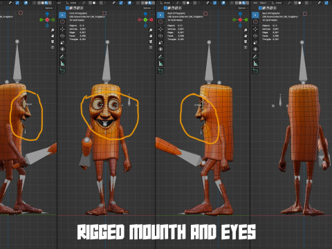 Tung Sahur Game Roblox 3D Modell