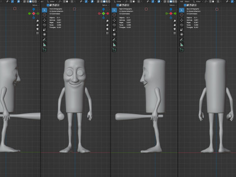 Tung Sahur Game Roblox Model 3D