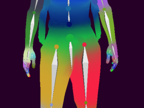 Cyberpunk character 3D Modell