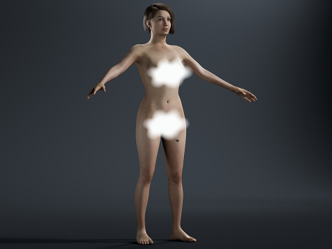Female Complete Anatomy 3D Model