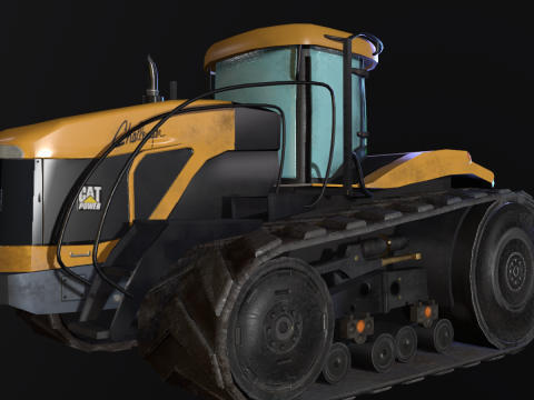 Tractor 3D Model