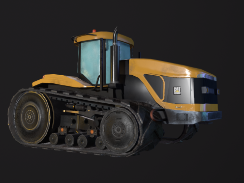Tractor 3D मॉडल