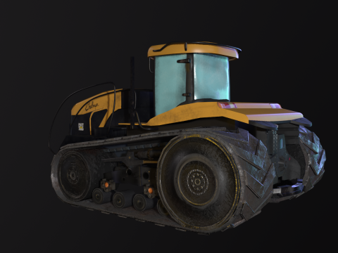 Tractor 3D Model
