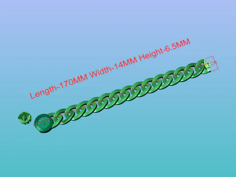 Versace Medusa bracelet 3D Model