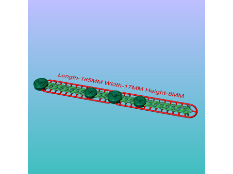 Versace Medusa bracelet 3D Model