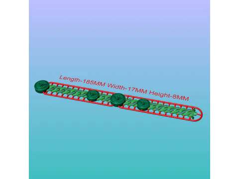 Versace Medusa bracelet 3D Model