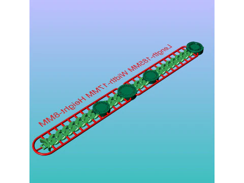 Versace Medusa bracelet 3D Model