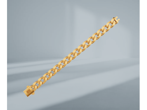 Cuban bracelet 3D मॉडल