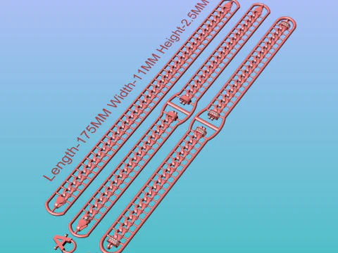 Kubańska bransoletka Model 3D