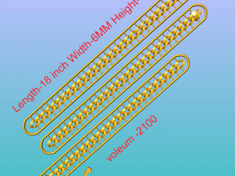 쿠바 팔찌 3D 모델