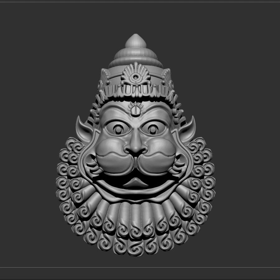 Narsimha 3D Model .c4d .max .obj .3ds .fbx .stl .blend 