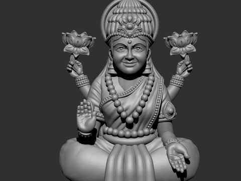Laxmi ji Model 3D