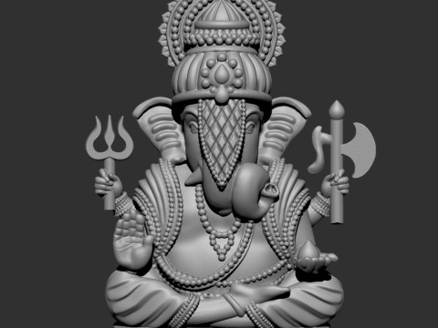Ganesha 3D Model