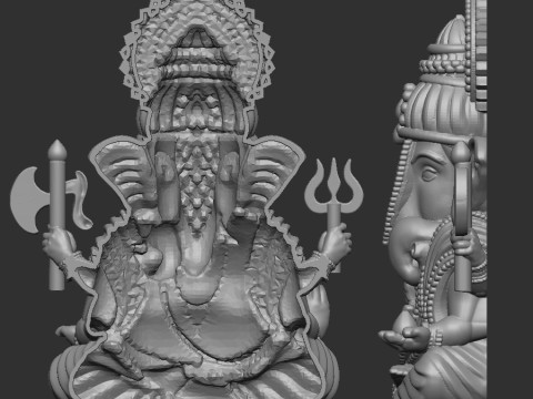 Ganesha 3D 모델