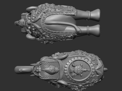 Royal Elephant 3D Модель