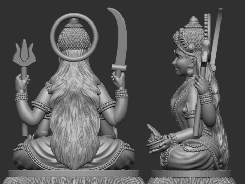 Annapurna Devi 3D 模型