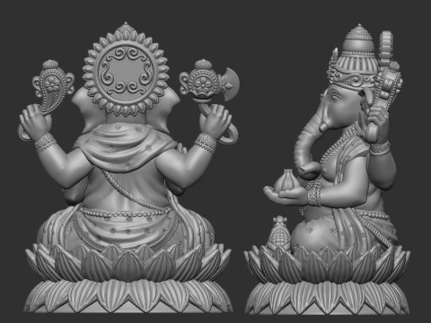 Ganesh ji Model 3D