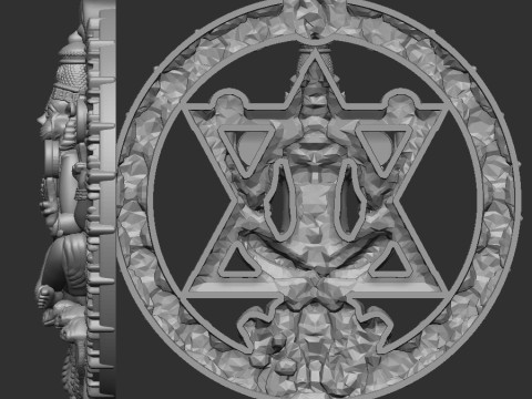 Narsimha 3D Модель