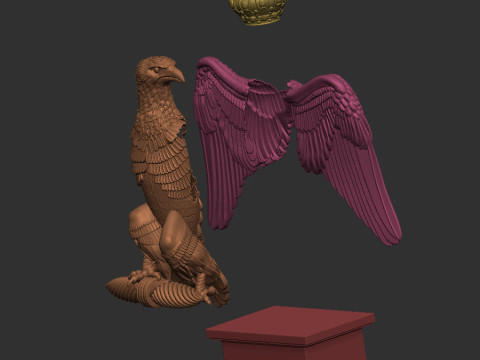 Roi égal Modèle 3D