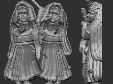 Dancing girl 3D Model