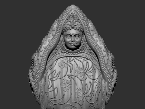 Tarkulha devi 3D Model