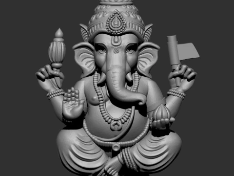 Ganeshji Modelo 3D