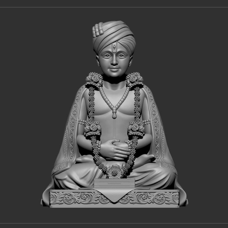 Dnyaneshwar Maharaj 3D Model .c4d .max .obj .3ds .fbx .stl .blend