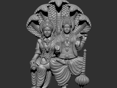 Vishnu Modello 3D