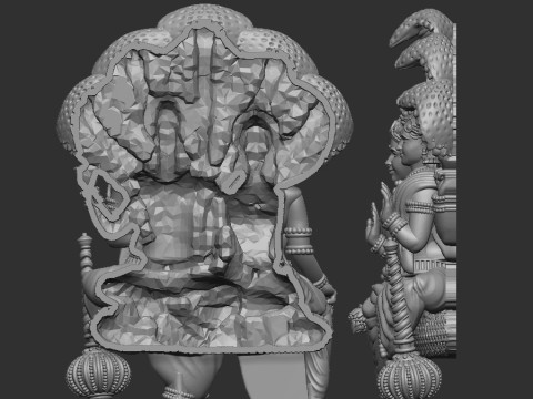 Vishnu 3D Model