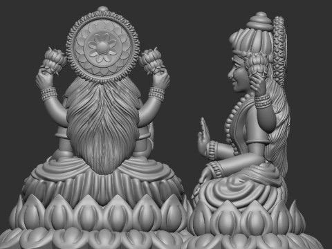 Laxmi ji 3D Модель