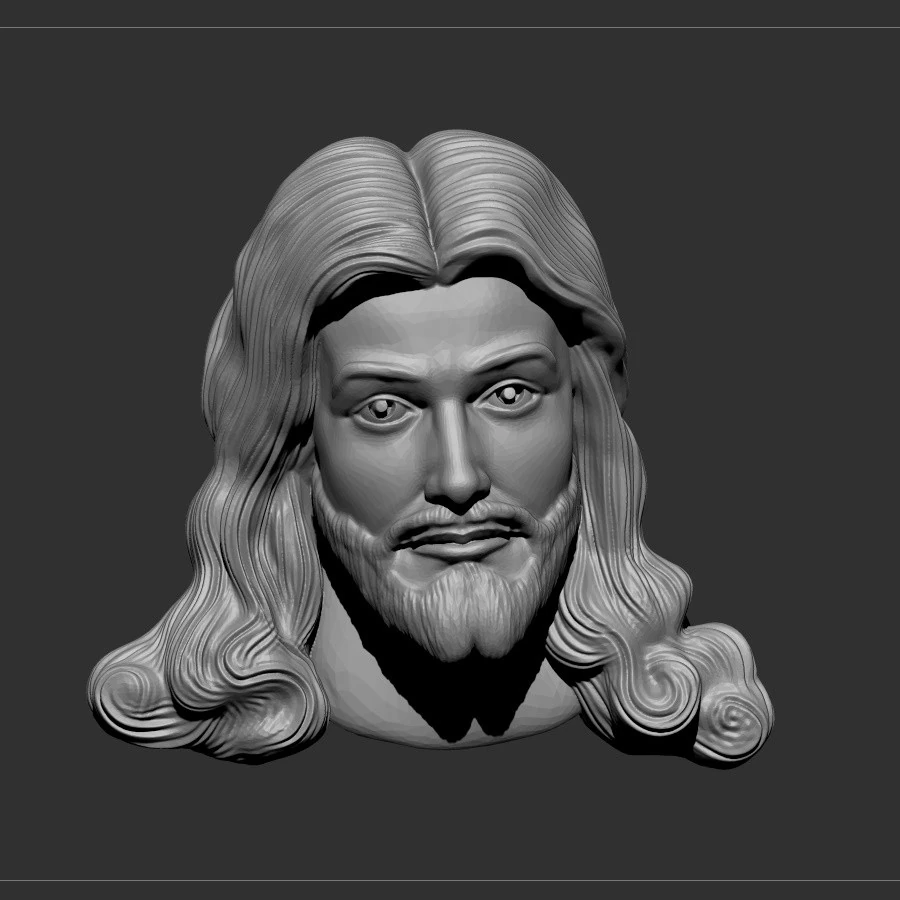 Jesus 3D Model .c4d .max .obj .3ds .fbx .stl .blend