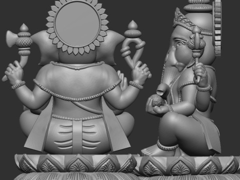 Ganesh ji 3D Model