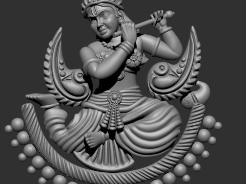 Sree krishna 3D Model