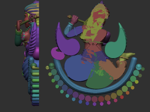 Sree krishna Modelo 3D