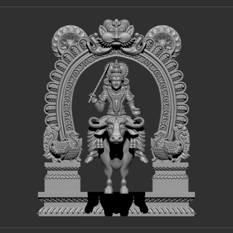 Vishnu maya 3D Modell .c4d .max .obj .3ds .fbx .stl .blend