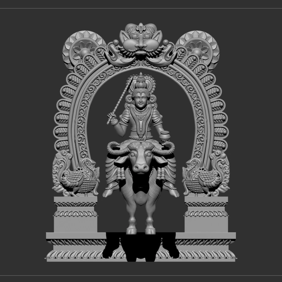 Vishnu maya 3D Model .c4d .max .obj .3ds .fbx .stl .blend 