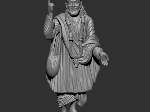 Sai baba 3D Model