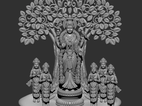 Minakshi devi 3D Model