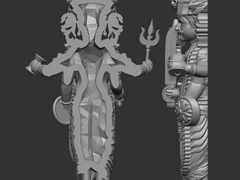 Vishnu avter Model 3D