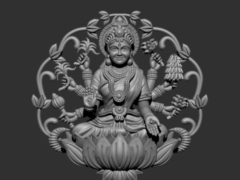 Laxmi ji 3D Модель