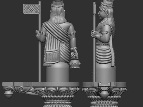 Pujazh nayanar 3D Modell