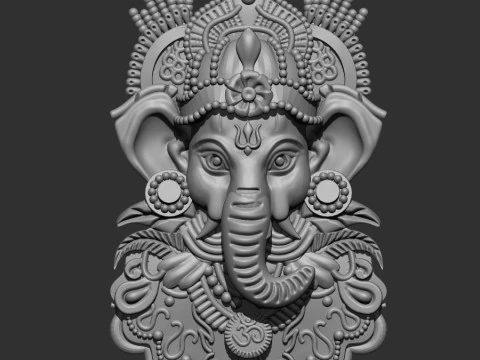 Ganeshji Modelo 3D