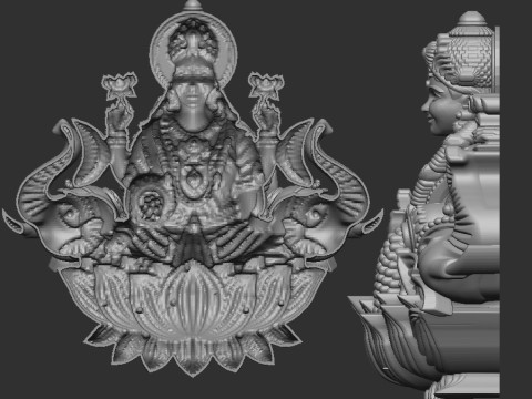 Laxmi ji Modèle 3D