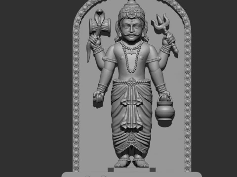 Shree bhaikhanaath prasan 3D Model